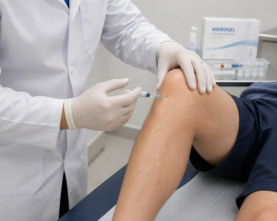 Hidrogel Intra-Articular: Recriar a lubrificação da articulação sem cirurgia